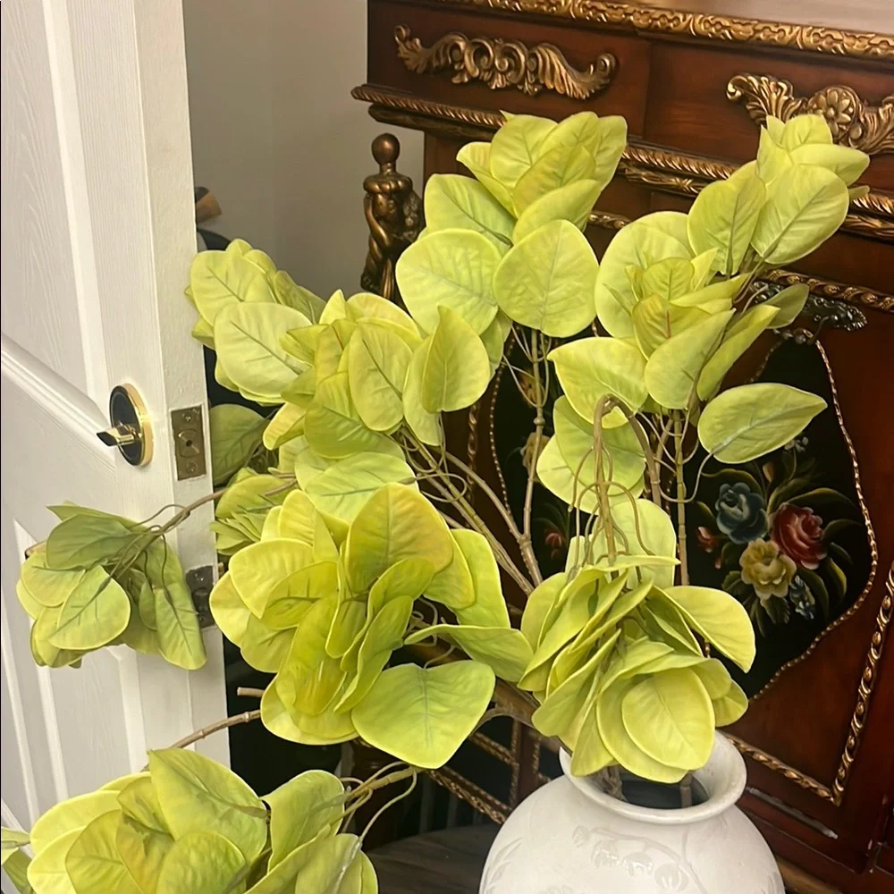 Elegant Green Faux Plant